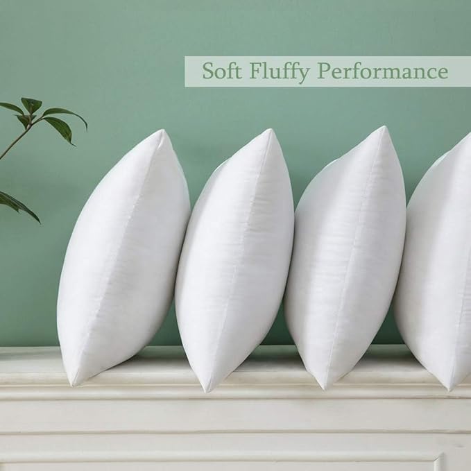 MIULEE Throw Pillow Insert Premium Pillow Stuffer Sham Rectangle for Decorative Cushion Bed Couch Sofa 14x40 Inch