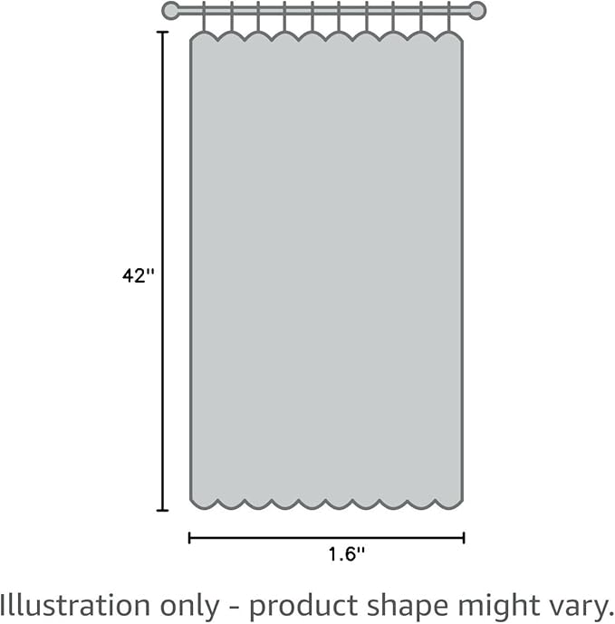 Yakamok 63 Inch Length Grey Blackout Curtains for Bedroom, Thermal Insulated Room Darkening Grommet Top Window Drapes for Living Room,42W x 63L,2 Panels