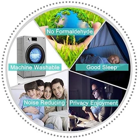 Yakamok Blackout Curtains Room Darkening Thermal Insulated Grommet top Window Curtains for Living Room, 52 x 72 Inch, Light Grey, Set of 2
