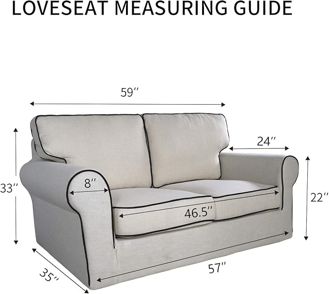 PureFit Reversible Quilted Sofa Cover, Water Resistant Medium Slipcover Furniture Protector, Washable Couch Cover with Non Slip Foam and Elastic Straps for Kids, Dogs, Pets (Loveseat, Gray/Light Gray)