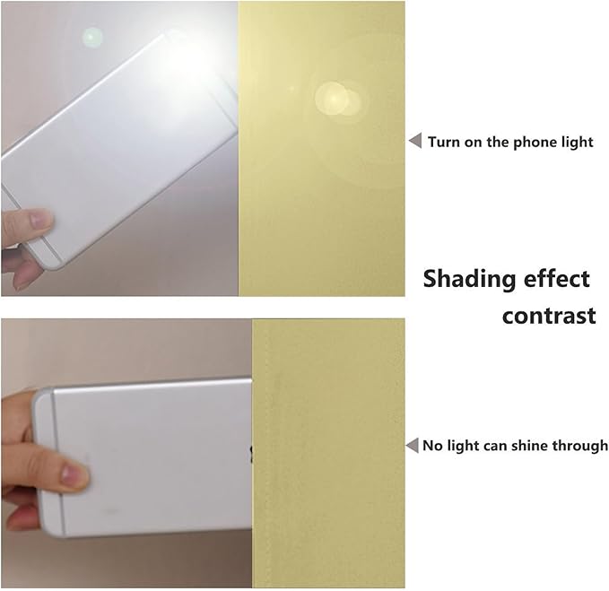 NICETOWN 100% Blackout Curtains with Black Liners, Thermal Insulated Full Blackout 2-Layer Lined Drapes, Energy Efficiency Window Draperies for Bedroom (Paler Yellow, 2 Panels, 52-inch W by 63-inch L)