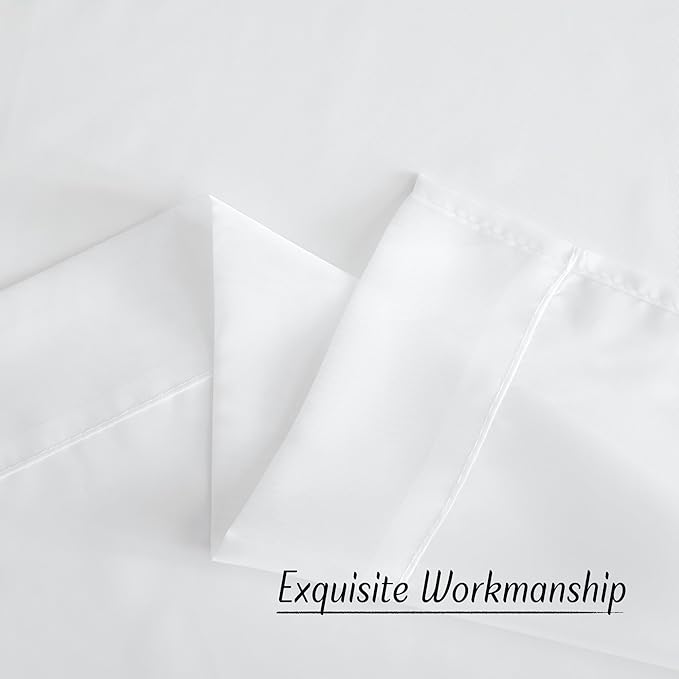 NICETOWN Sheer White Sliding Door Curtains for Bedroom, Grommet Elegant Soft Voile Sheer Textured Airy & Breathable Window Treatments for Patio Door/French Door, W66 x L96, 2 Panels