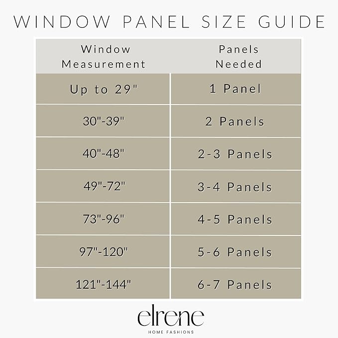Elrene Home Fashions Farmhouse Living Grainger Buffalo-Check Blackout Window Curtain, Living Room and Bedroom Drape with Rod Pocket Tabs, 52" x 95", Linen, 1 Panel