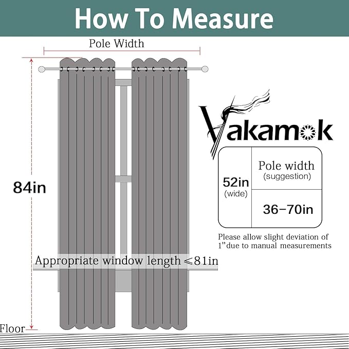 Yakamok Orange 100% Blackout Curtains, Total Blackout Lined Curtain Panels for Bedroom, 2 Thick Layers Grommet Top Thermal Insulated Blackout Drapes for Living Room(52Wx84L, Burnt Orange, 2 Panels)