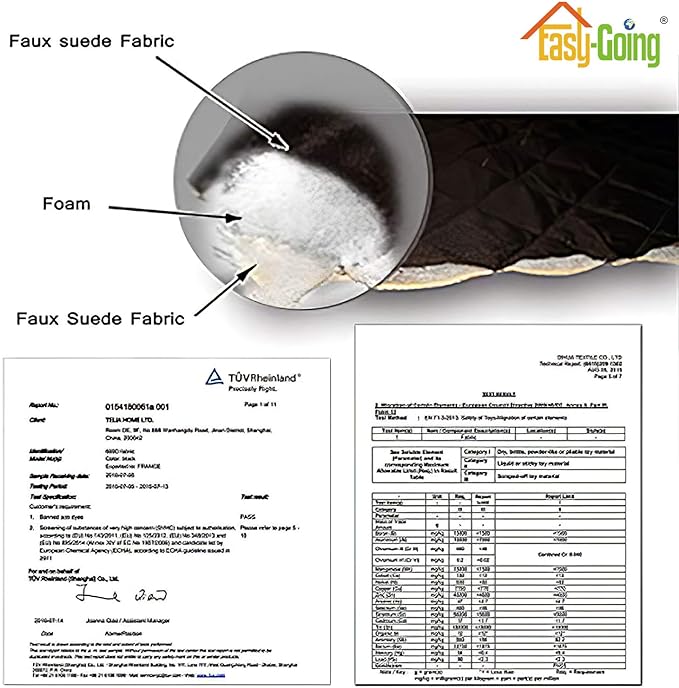 Easy-Going Reversible Couch Cover for 3 Cushion Couch Sofa Cover for Dogs Water Resistant Furniture Protector Cover with Foam Sticks Elastic Straps for Pet Cat (Sofa, Darkgray/Beige)