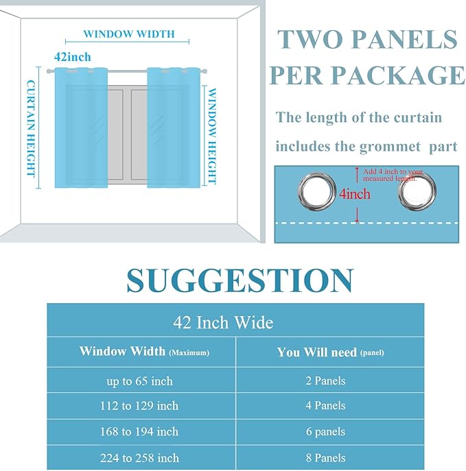 Estelar Textiler Pink and Teal Blackout Curtains for Living Room, Full Room Darkening Grommet Ombre Curtains for Bedroom, Thermal Insulated Light Blocking Gradient Drapes, 42Wx63L, 2 Panels