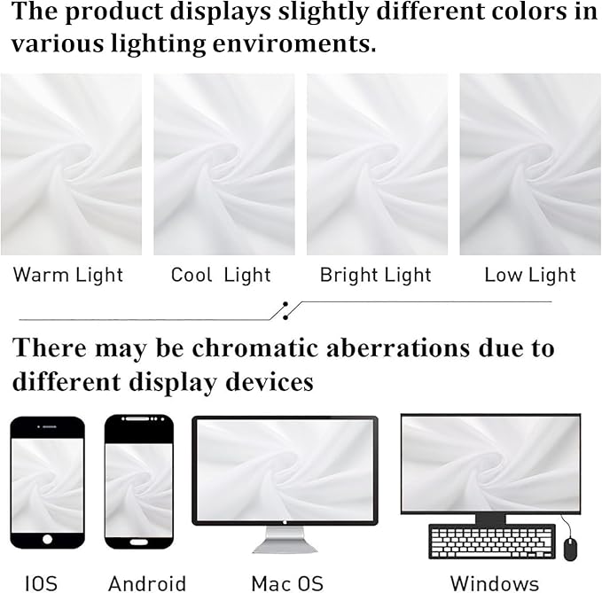Lecloud Short Sheer Curtains 54 Inches Length 2 Panels, Light Filtering Voile Curtain Drapes for Half Window Kitchen Bedroom, Basic Rod Pocket Living Room Sheer Curtains, 40 W x 54 L Inches, White