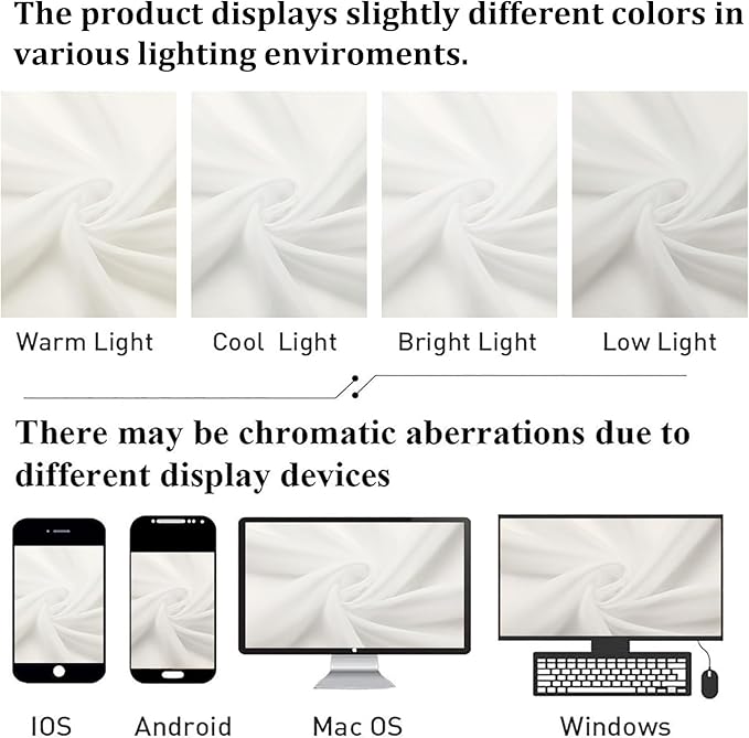 Lecloud Ivory Sheer Curtains Tiers 36 Inch Length Set of 2, Voile Kitchen Curtains for Small Windows, Double Rod Pocket Bedroom Living Room Cafe Decor Tiers, 40 W x 36 L Inch
