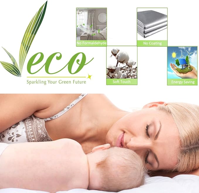 NICETOWN 100% Blackout Curtains 102 inches Long, Noise Reduction Window Treatment Curtains, Thermal Insulated Energy Smart Drapes and Draperies for Apartment Decor, Sea Teal, Set of 2, 55 inches W