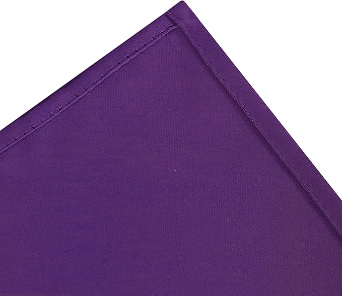 LEMOMO Purple Blackout Curtains 40 x 63 Inch Length/Set of 2 Curtain Panels/Thermal Insulated Room Darkening Blackout Curtains for Bedroom
