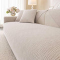 Soft Waterproof Chenille Cover Washable, Non Slip Sectional Sofa Covers for 3 Cushion Couch Sofa L Sharped Sofa Slipcover for Pets, Furniture Protector (1 PCS 36"x63" Coffee)