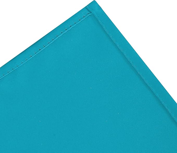 LEMOMO Turquoise/Teal Blackout Curtains/38 x 54 Inch/Set of Two Panels Grommet Living Room Curtains