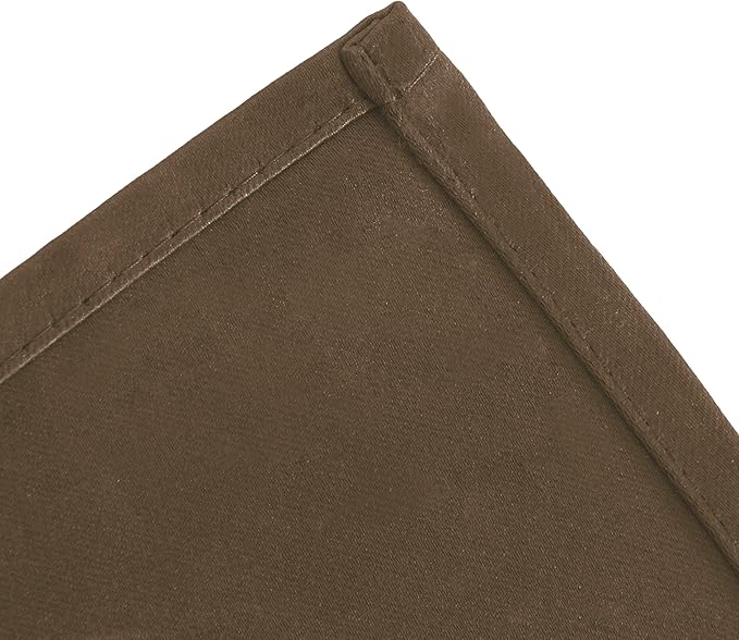 LEMOMO Blackout Curtains 66 x 95 inch/Brown Curtains Set of 2 Panels/Thermal Insulated Room Darkening Bedroom Curtains