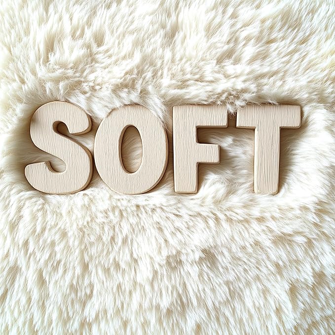 OLANLY 5x11 Machine Washable Large Area Rugs for Living Room, Bedroom, Soft Fluffy Shaggy Bedside Rug, Indoor Floor Carpet for Kids Girls and Boys, Dorms, Nursery, Home Decor Aesthetic, Ivory